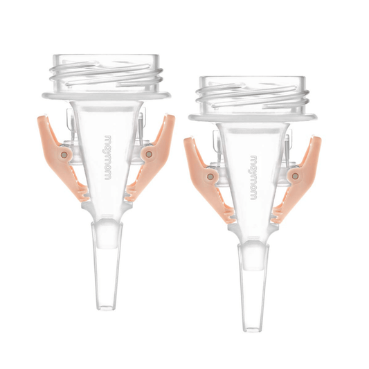 Adapter do woreczków na mleko Maymom 2 generacji 2 sztuki - odciąganie bezpośrednio do woreczka